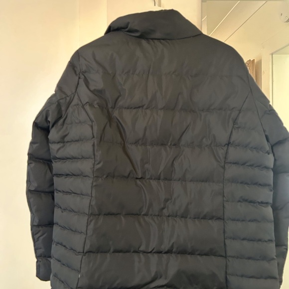 Women’s Land’s End Black Down Jacket. Size Large. Like New Condition - Picture 2 of 12